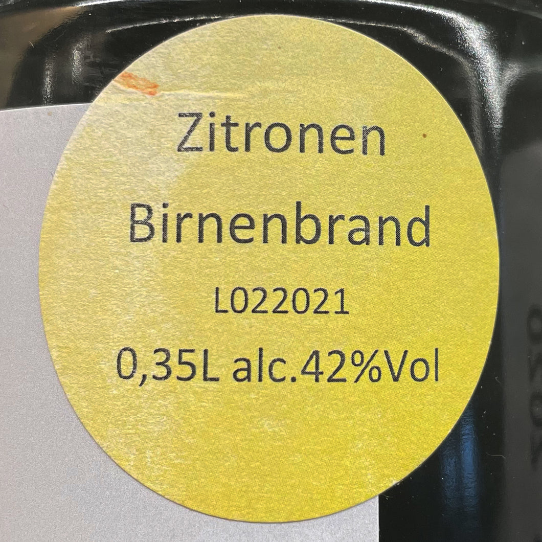 Zitronen-Birnenbrand